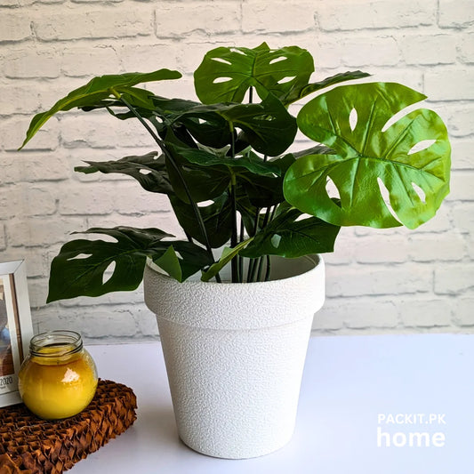 Monstera Artificial Plant (Swiss Cheese)
