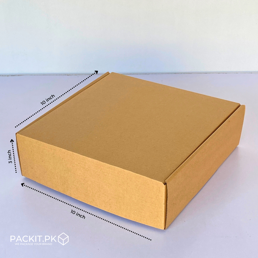 Kraft Mailer Box - E-Commerce Packaging Lock Box