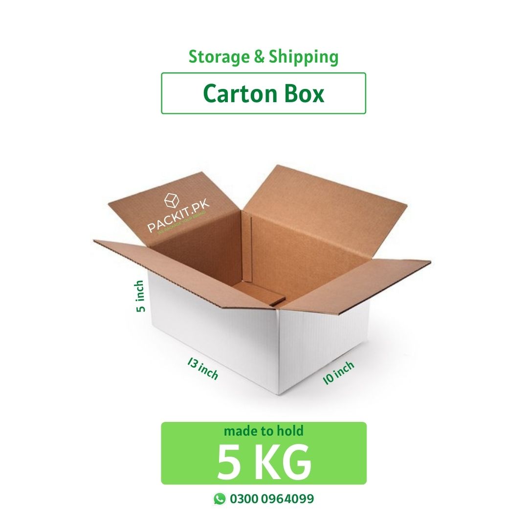 5 kg White Carton Packaging boxes for your business needs