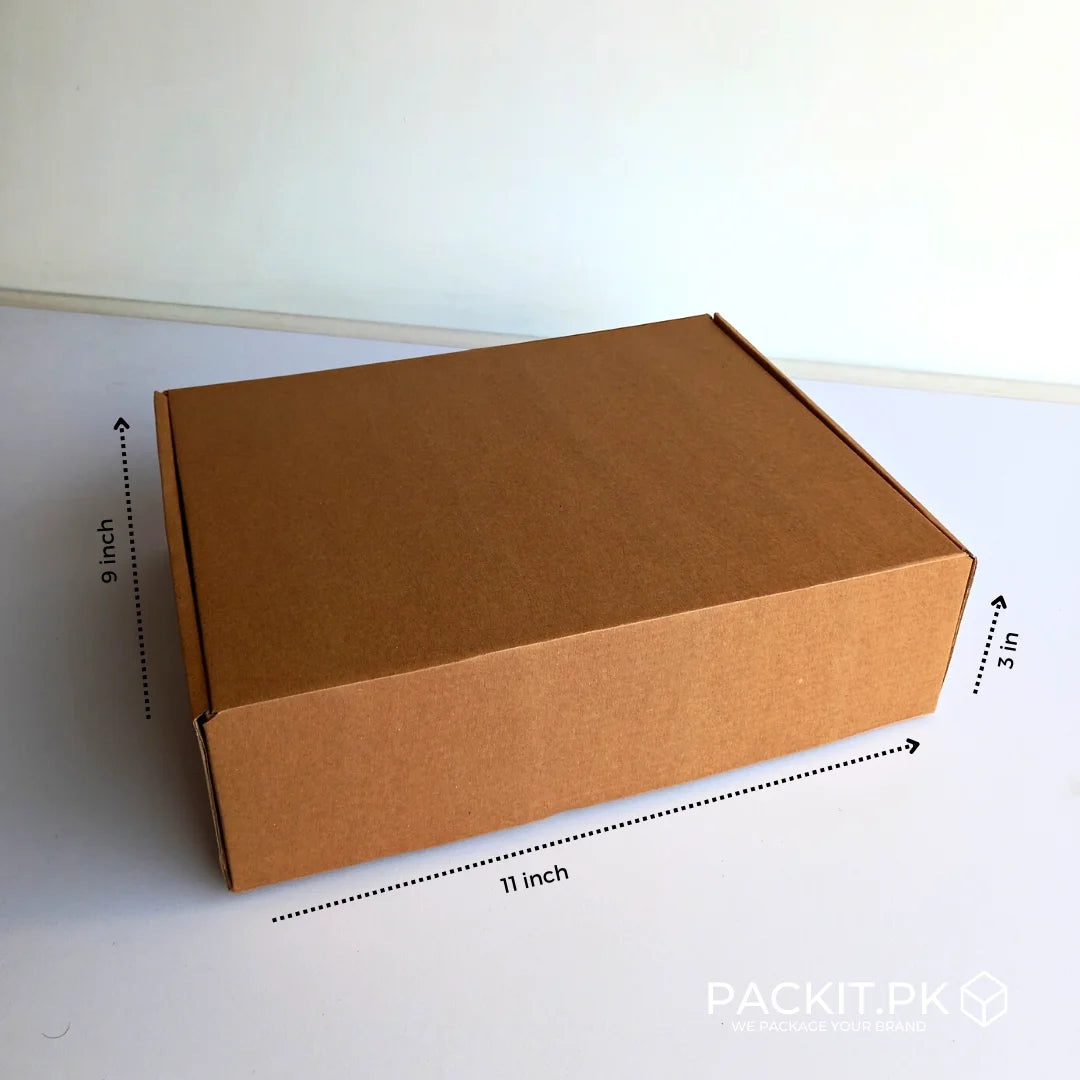 Kraft Mailer Box - E-Commerce Packaging Lock Box