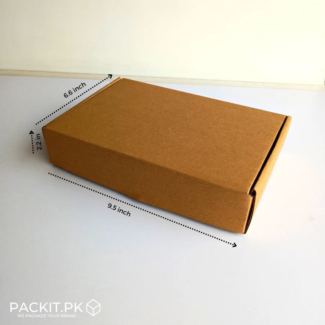 Kraft Mailer Box - E-Commerce Packaging Lock Box –