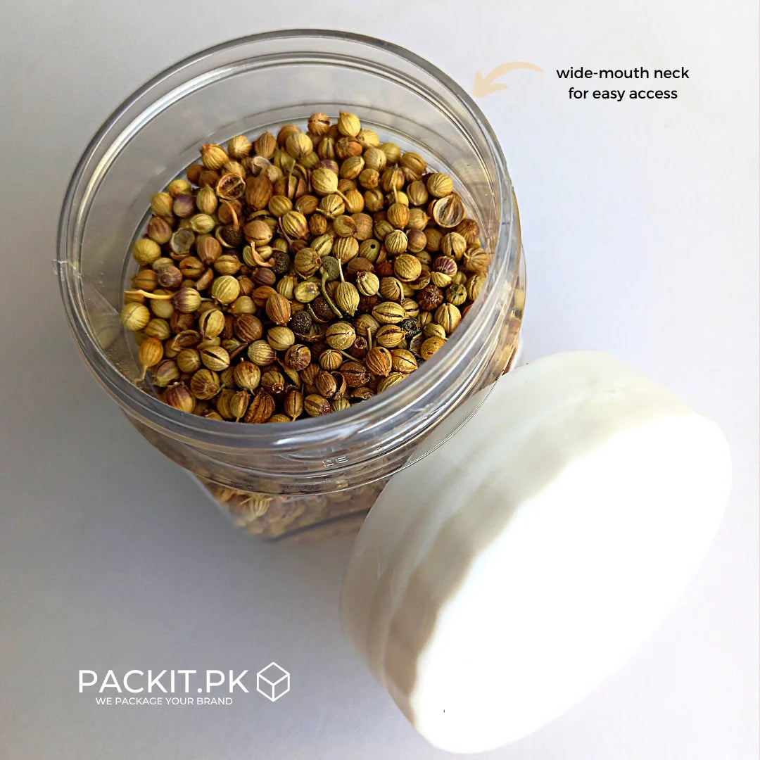 Honeycomb Plastic Jar - 100ml