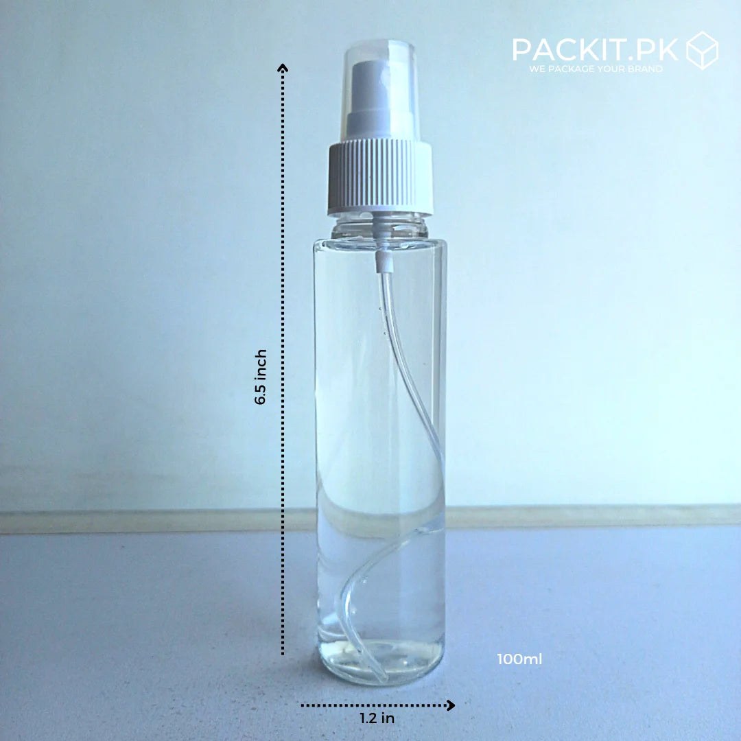 Mist Spray Plastic Bottle (100ml)