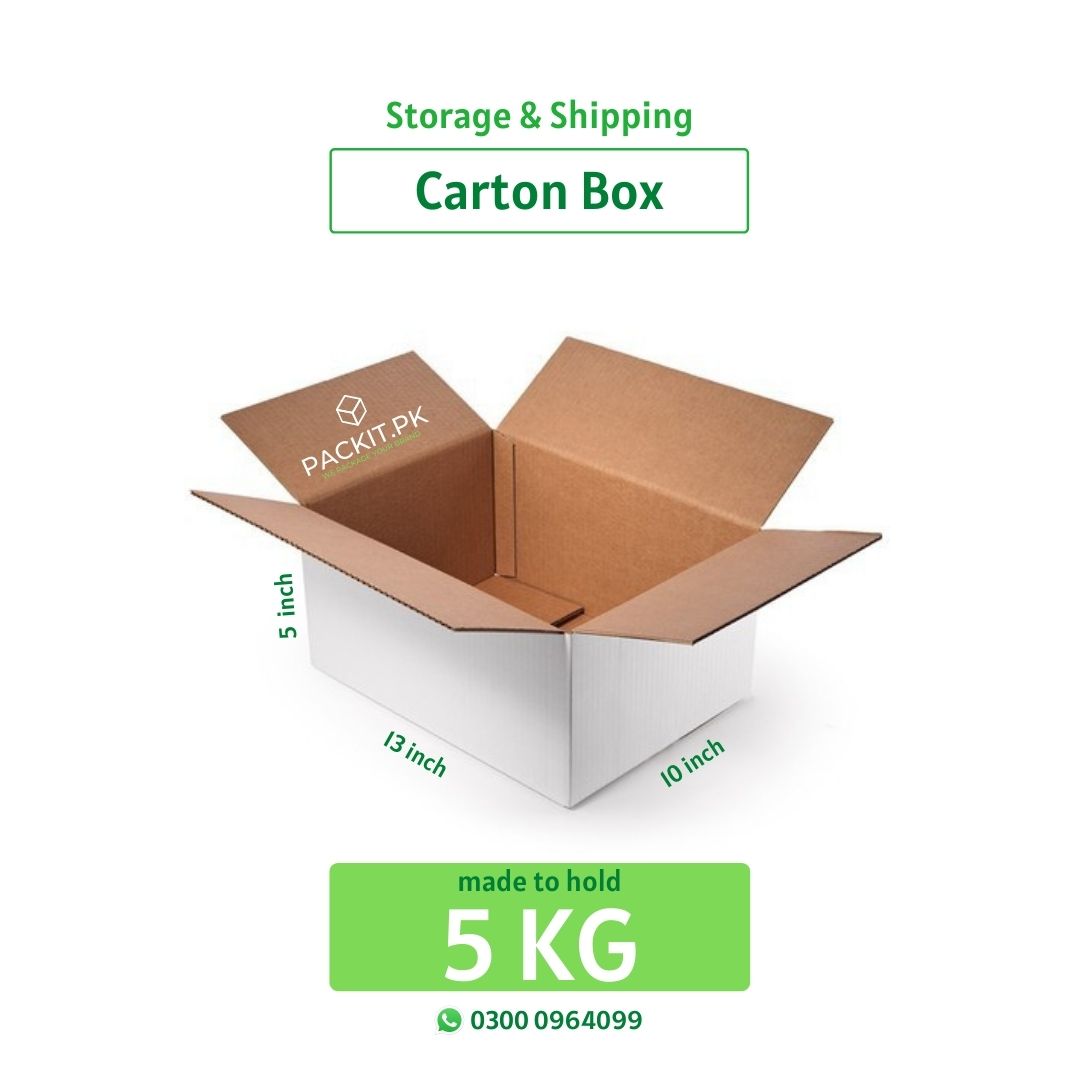 5 kg White Carton Packaging boxes for your business needs