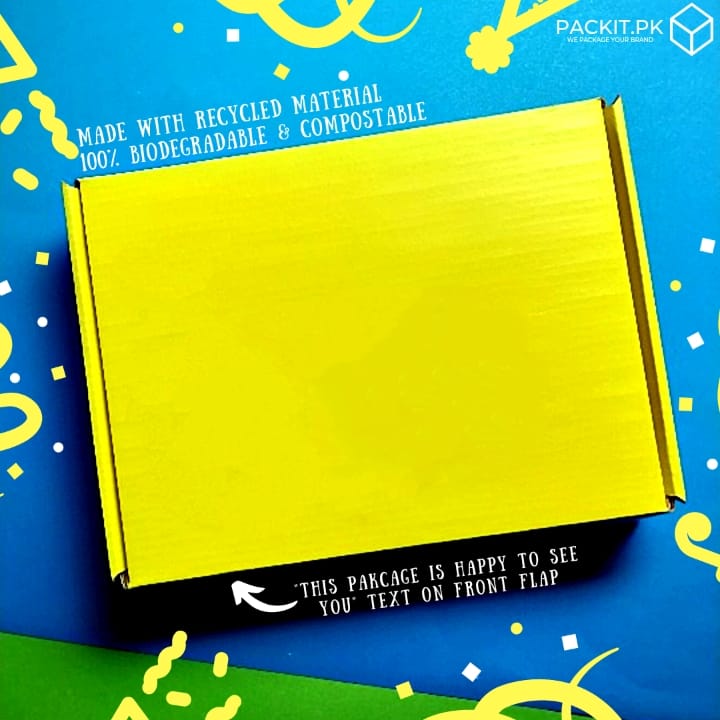 Yellow (Happy) E-Commerce Lock Box