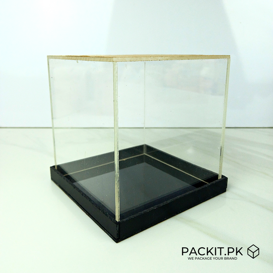 Acrylic Glass Display Box Gift Packing Boxes packit.pk