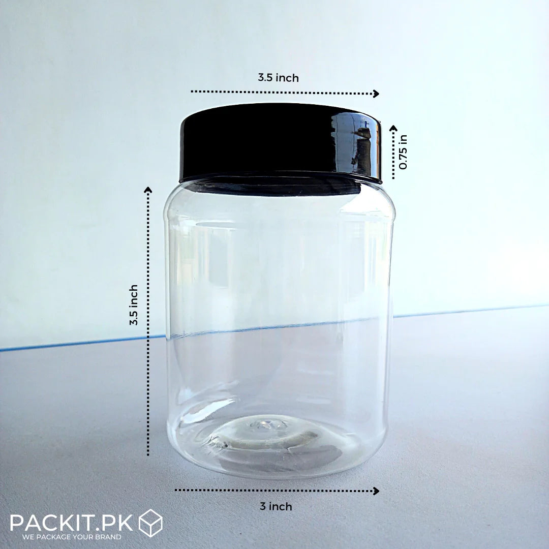 Reusable Half-Litre Jar for Home or Business Use