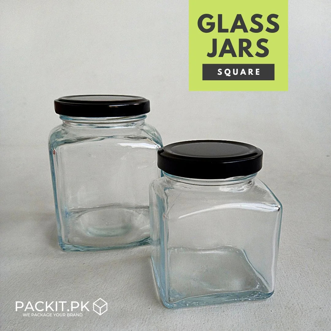 Glass Jars for honey packging