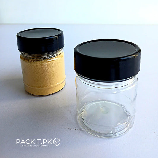 Round Plastic Jar - 100ml